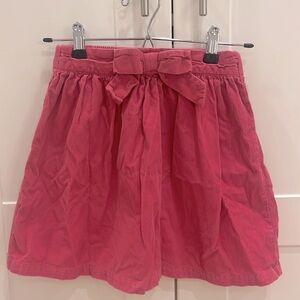Lovely Hanna Andersson 140 (approx size 10) pink fine weft corduroy skirt.
